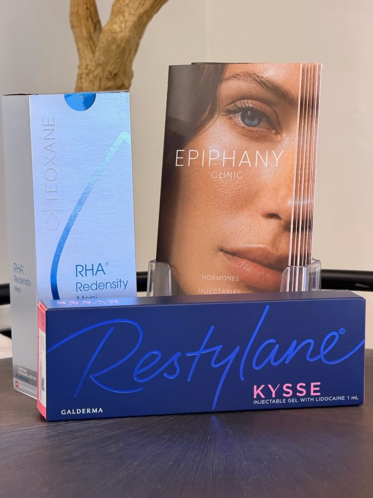 Restylane dermal filler used at Epiphany Clinic
